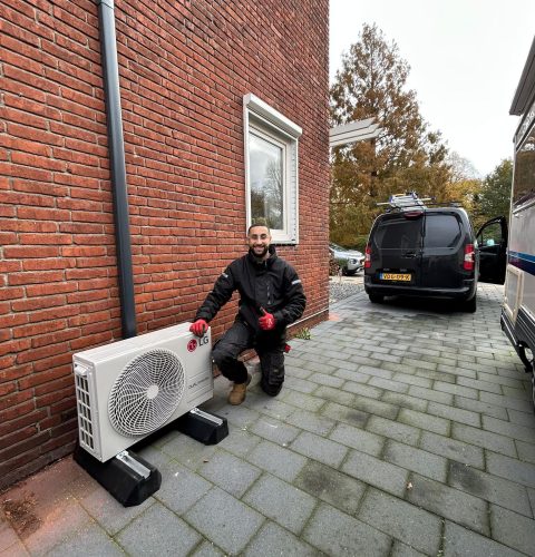 Airco Yas Installatie bij een huis in Groningen
